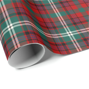 Papel De Regalo Patrón de plástico irlandés Maguire Clan Tartan