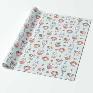 Papel De Regalo Patrón de punción