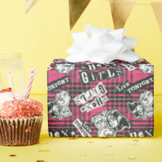 Papel De Regalo Patrón de Punk de Chicas hexadecimales