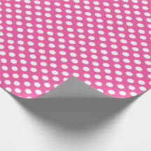 Patrón de punto de polka suave sin fondo rosado