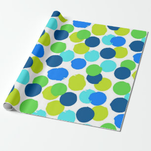 Papel De Regalo Patrón de puntos polacos