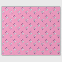 Patrón de racquet de Badminton rosa