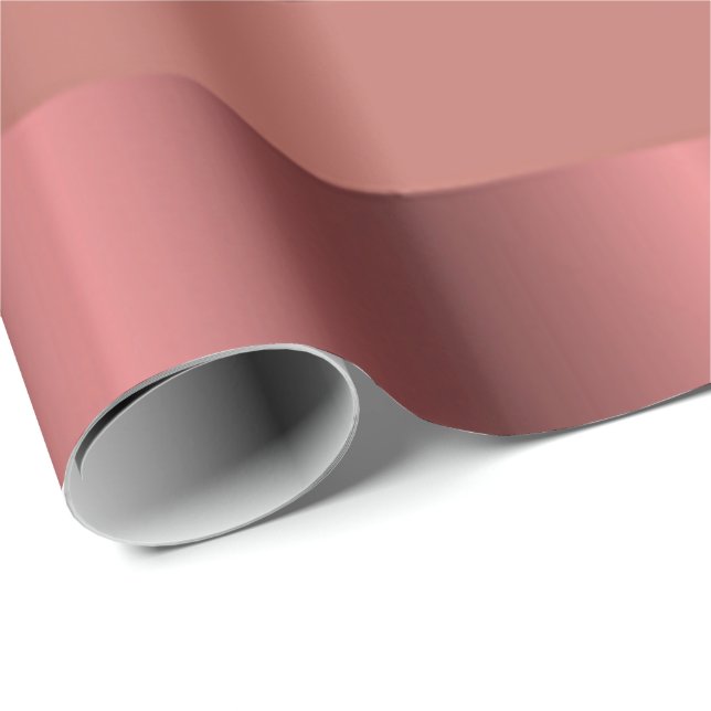 Papel De Regalo Patrón de rayas de gradiente de Borgoña (Esquina del rollo)