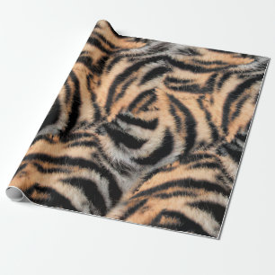 Papel De Regalo Patrón de rayas de tigre