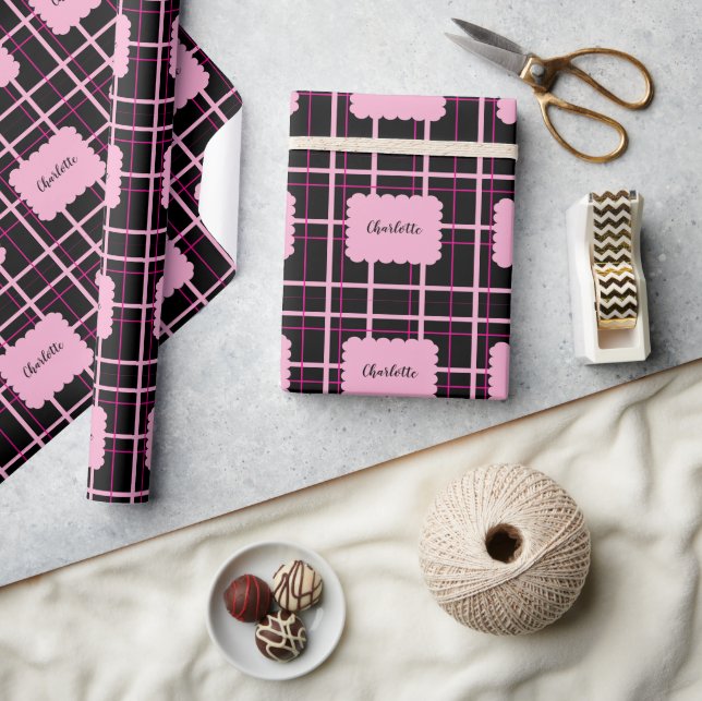 Papel De Regalo Patrón de rayas frescas (Artesanía)