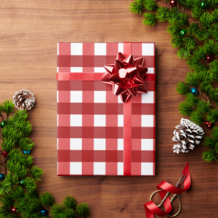 Papel De Regalo Patrón de rejilla de Gingham