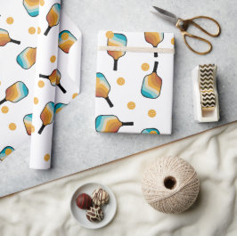 Papel De Regalo Patrón de remo y bola de bolas