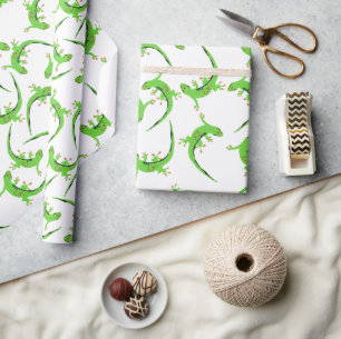 Papel De Regalo Patrón de reptil Gecko Lizard