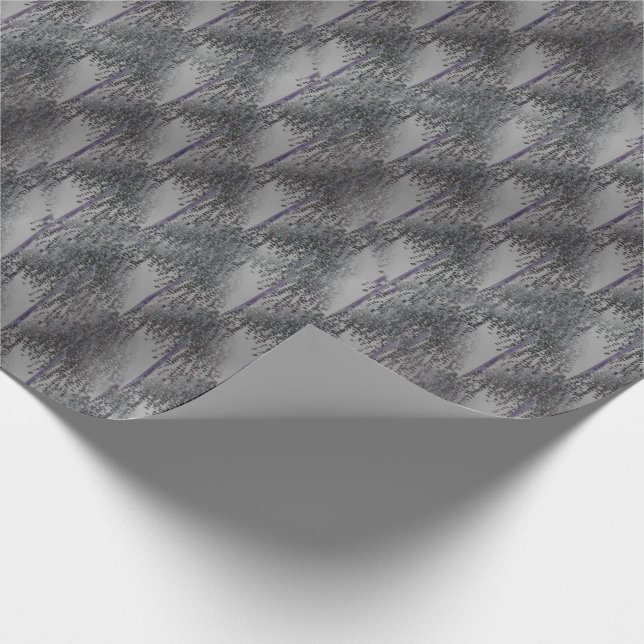 Papel De Regalo Patrón de resumen de árbol de floración (Esquina)