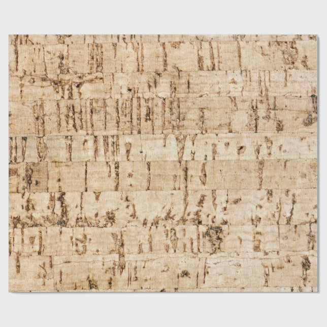 Papel De Regalo patrón de roble alcornoque (Superficie plana)