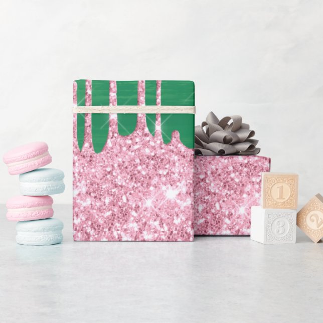 Papel De Regalo Patrón de sandía (Baby Shower)