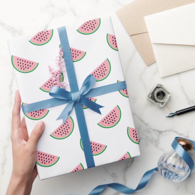 Papel De Regalo Patrón de sandía (Regalar)