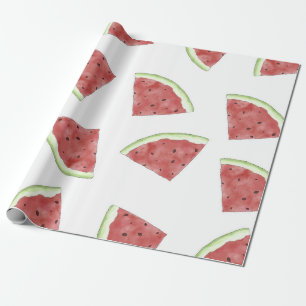 Papel De Regalo Patrón de sandía de fruta de verano jugosa