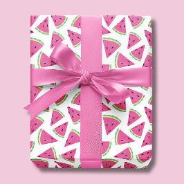 Papel De Regalo Patrón de sandía tropical