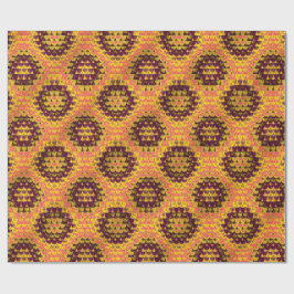 Papel De Regalo Patrón de Saree Banarasi