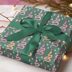 Papel De Regalo Patrón de serpientes del desierto de las vacas occ