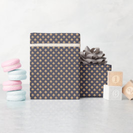 Papel De Regalo Patrón de símbolo de club gris brillante
