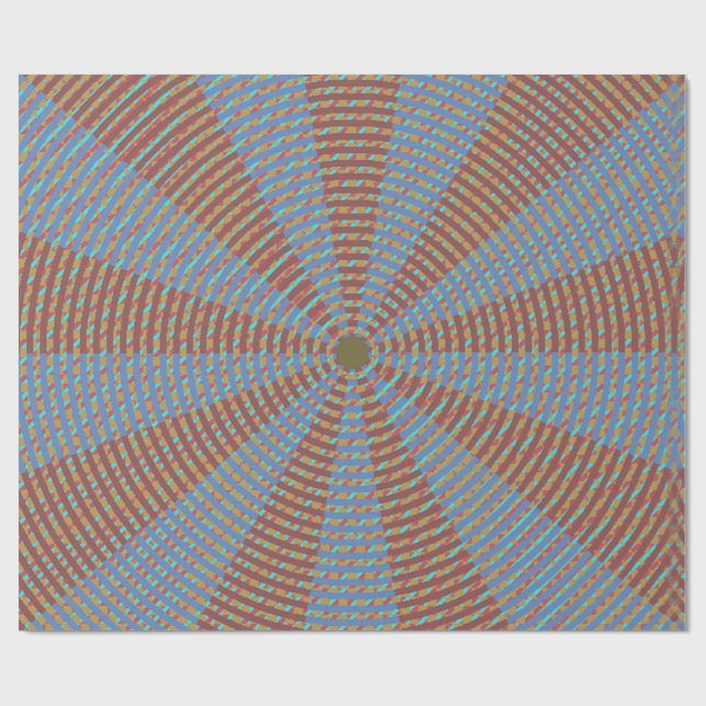 Papel De Regalo patrón de sol  (Superficie plana)