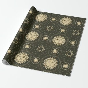 Papel De Regalo Patrón de sol