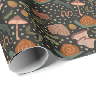 Papel De Regalo Patrón de suelo de bosque