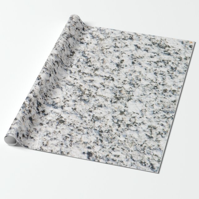 Papel De Regalo Patrón de superficie de granito (Desenrollado)