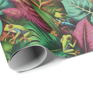 Papel De Regalo Patrón de superficie sin costuras de sueños de ran