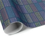 Papel De Regalo Patrón de tablas de multiplicación coloridas en la<br><div class="desc">Si te encanta que dos veces 12 sea 24, entonces este patrón de todas las tablas de multiplicación es para ti! Las mesas horarias de 1 a 12 están representadas en colores vivos con un fondo azul marino oscuro. Los números están en una fuente de tipo de equipo de tipo...</div>