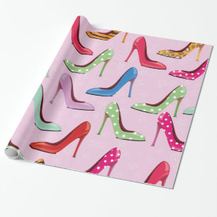 Papel De Regalo patrón de tacones altos