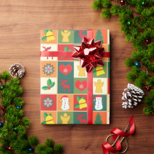 Papel De Regalo Patrón de tejido de navidades
