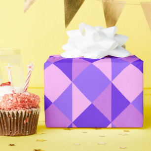Papel De Regalo Patrón de tejido púrpura