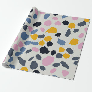 Papel De Regalo Patrón de terrazo colorido