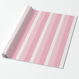 Papel De Regalo Patrón de Tilet | Diseño Geométrico Rosa