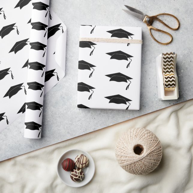 Papel De Regalo Patrón de título de graduación (Artesanía)