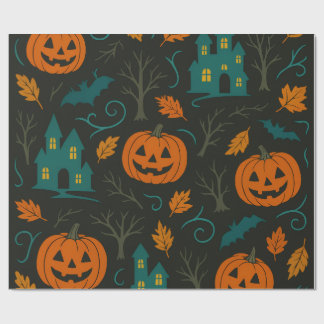 Papel De Regalo Patrón de tracción de calabaza