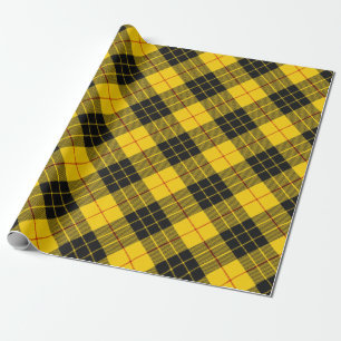 Papel De Regalo Patrón de tracción de clan tartán de MacLeod Scott