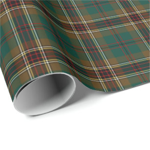 Papel De Regalo Patrón de trenzado irlandés Tartan