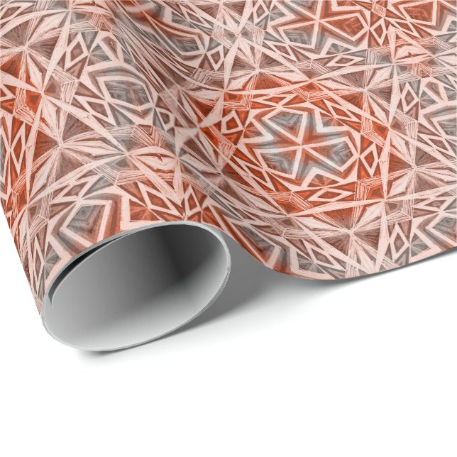 Papel De Regalo Patrón de Tríada (Esquina del rollo)