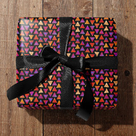 Papel De Regalo Patrón de triángulo para todas las ocasiones Color