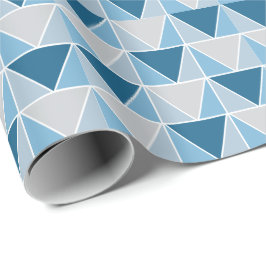 Papel De Regalo Patrón de triángulos geométricos modernos