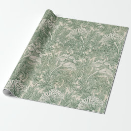 Papel De Regalo Patrón de tulipanes (por William Morris)