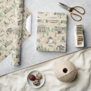 Papel De Regalo Patrón de ubicación de cerezos