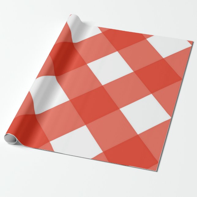 Papel De Regalo Patrón de verificación (Desenrollado)