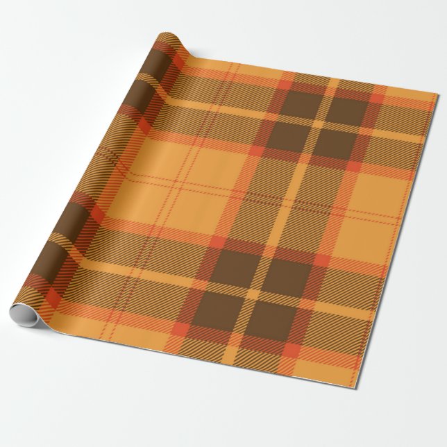 Papel De Regalo Patrón de verificación (Desenrollado)
