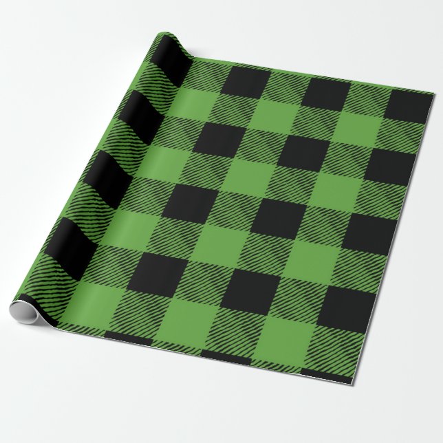 Papel De Regalo Patrón de verificación (Desenrollado)