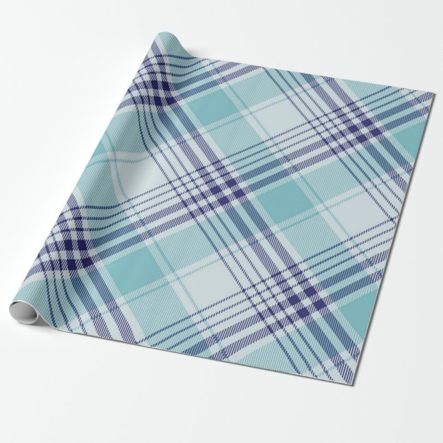 Papel De Regalo Patrón de verificación (Desenrollado)