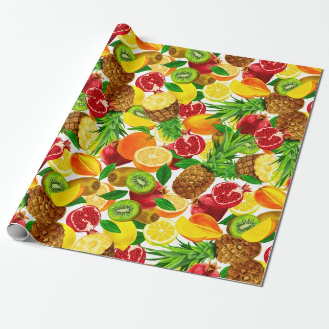 Papel De Regalo Patrón de verificación (Desenrollado)