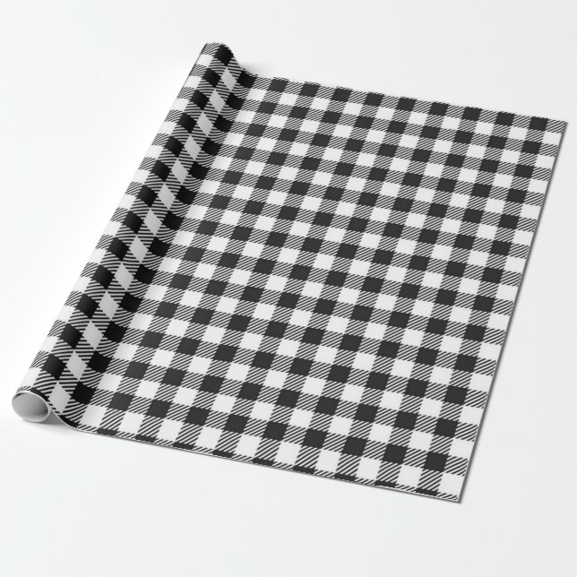 Papel De Regalo Patrón de verificación (Desenrollado)