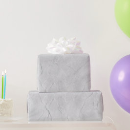 Papel De Regalo Patrón de yeso gris