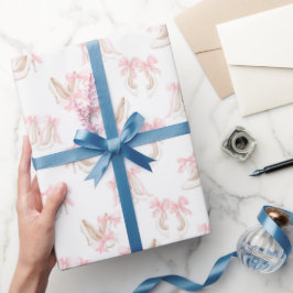Papel De Regalo Patrón de zapatos Coquette 