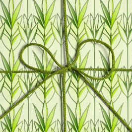 Papel De Regalo Patrón decáreo de la naturaleza del follaje tropic